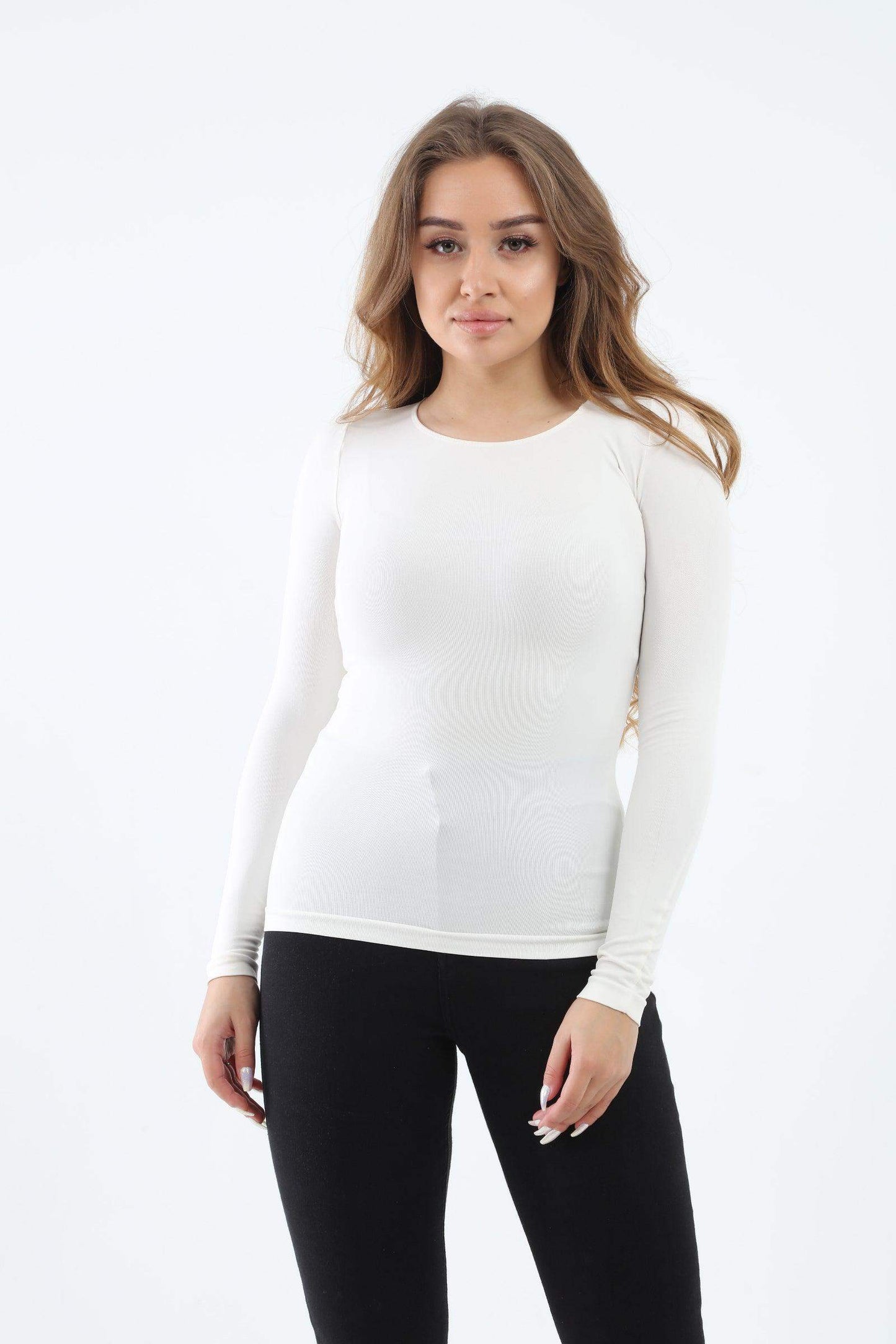 Carina Microfiber Long Sleeves Top