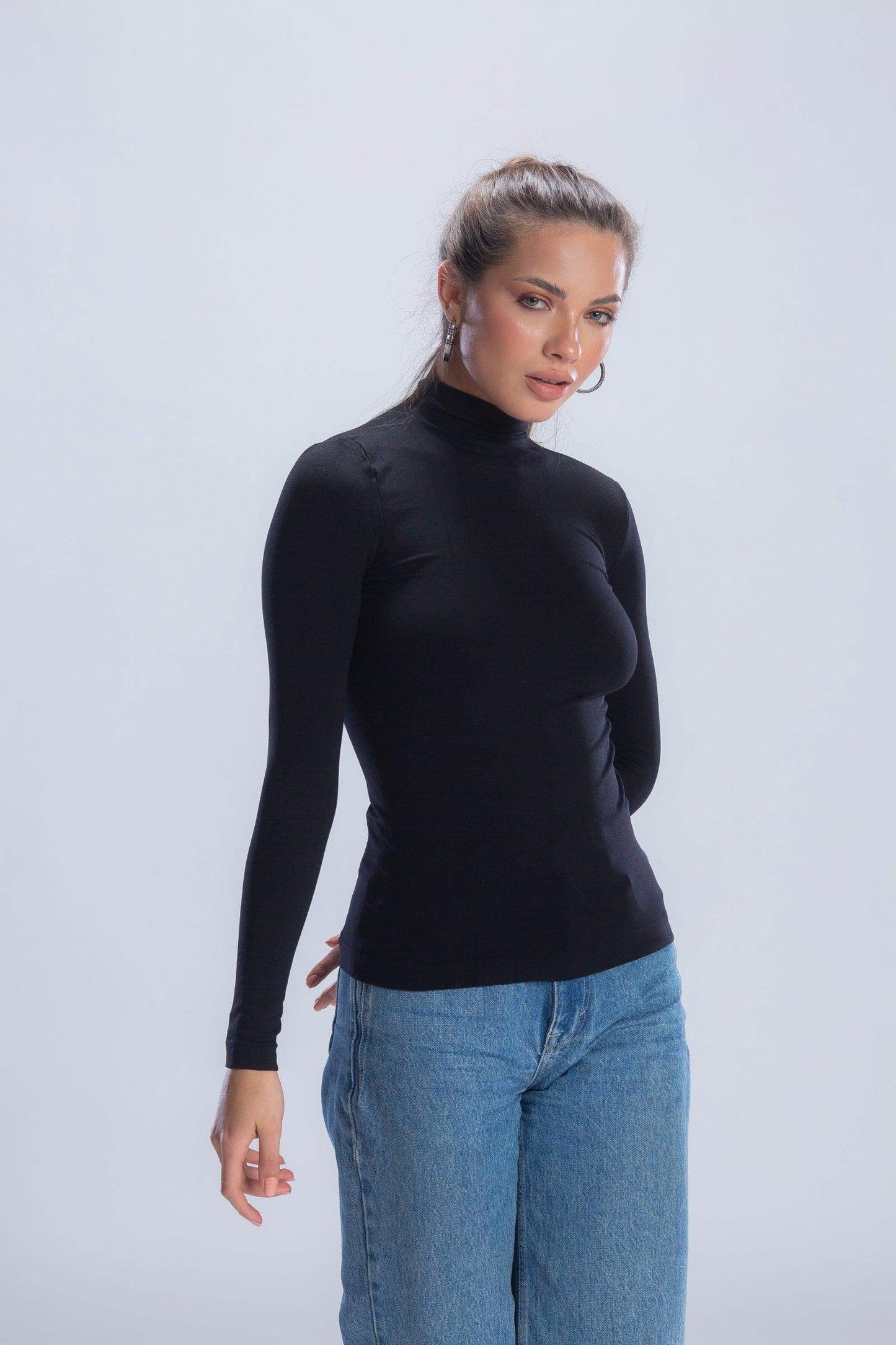 Carina Microfiber Long Sleeves Top