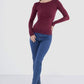 Carina Microfiber Long Sleeves Top