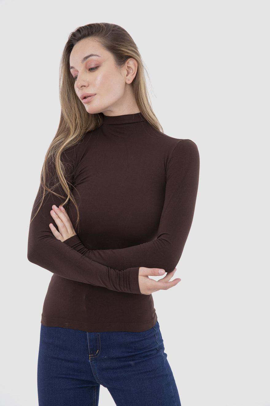 Carina Microfiber Long Sleeves Top