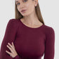 Carina Microfiber Long Sleeves Top