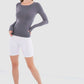 Carina Microfiber Long Sleeves Top