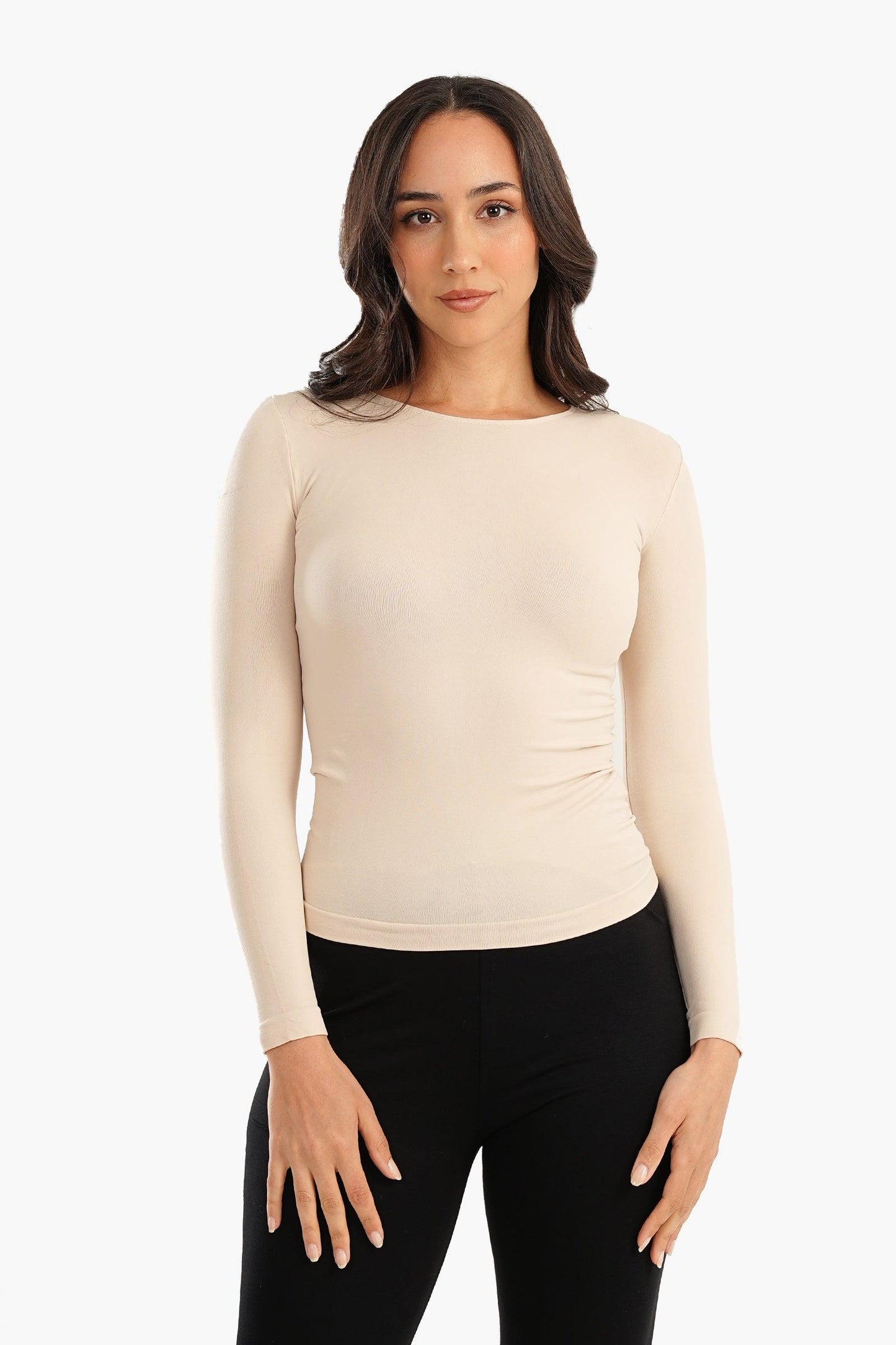 Carina Microfiber Long Sleeves Top