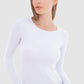 Carina Microfiber Long Sleeves Top