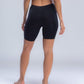 Carina Microfiber Mid Thigh Shorts