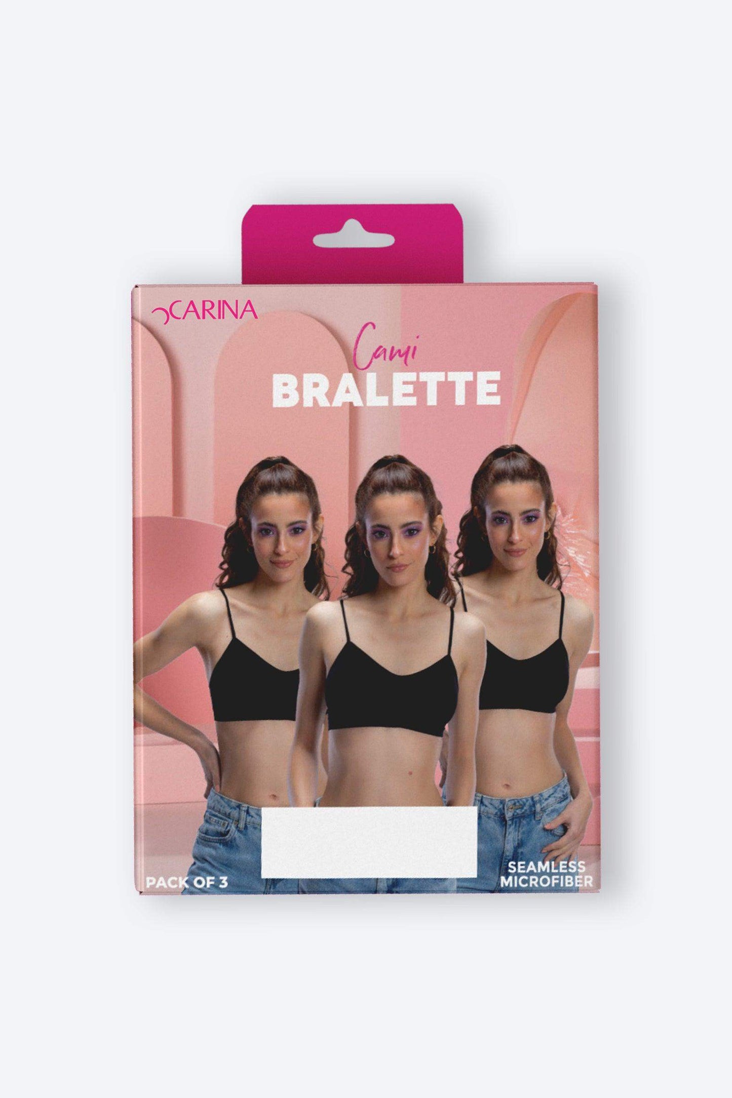 Microfiber Seamless Bralette (Pack of 3) - Carina - ??Ã¢â‚¬â„¢????????ÃƒÂ±??Ã¯Â¿Â½ÃƒÂ¿??Ã†â€™?ÃƒÂ¿????