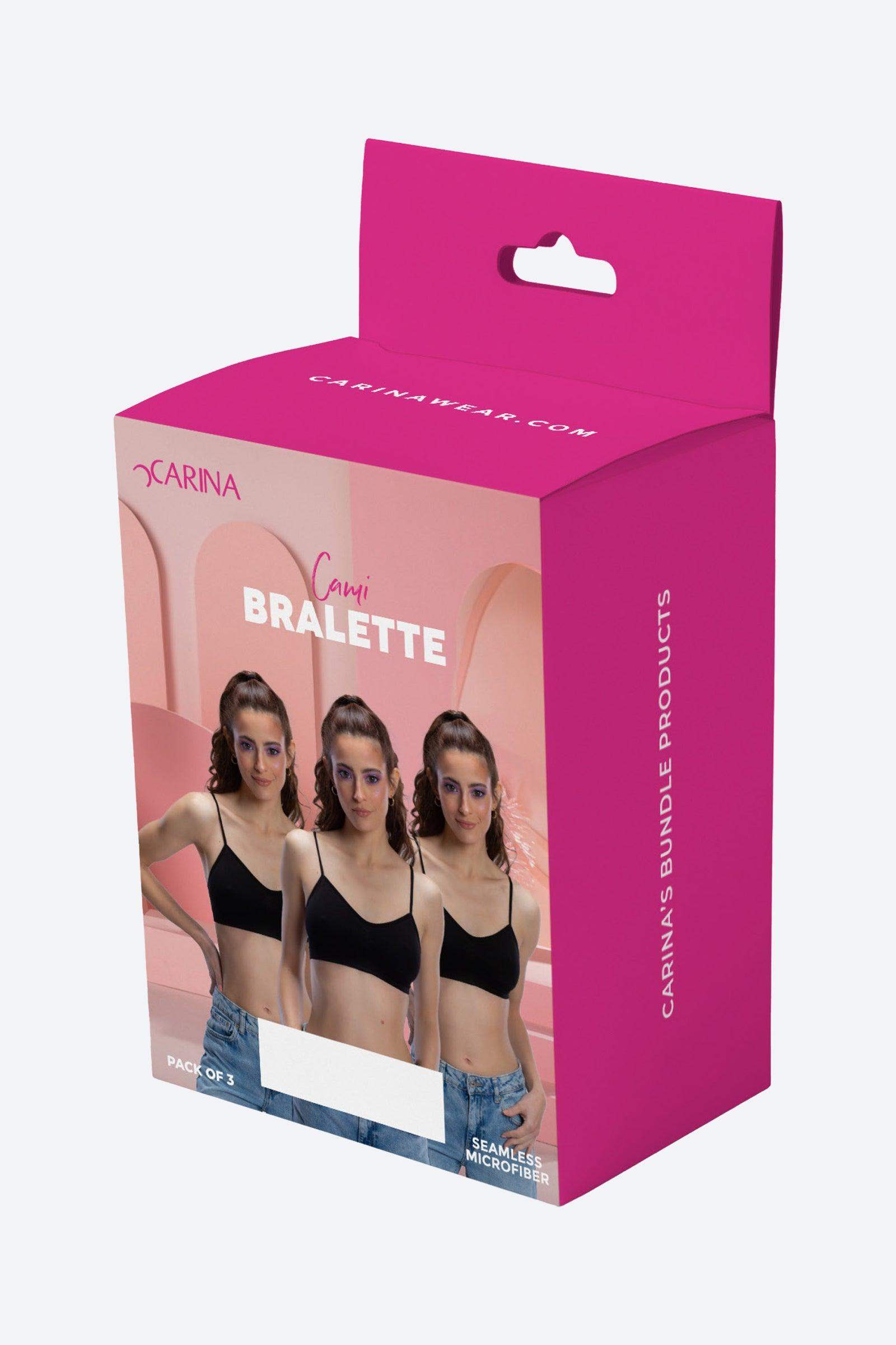 Microfiber Seamless Bralette (Pack of 3) - Carina - ??Ã¢â‚¬â„¢????????ÃƒÂ±??Ã¯Â¿Â½ÃƒÂ¿??Ã†â€™?ÃƒÂ¿????