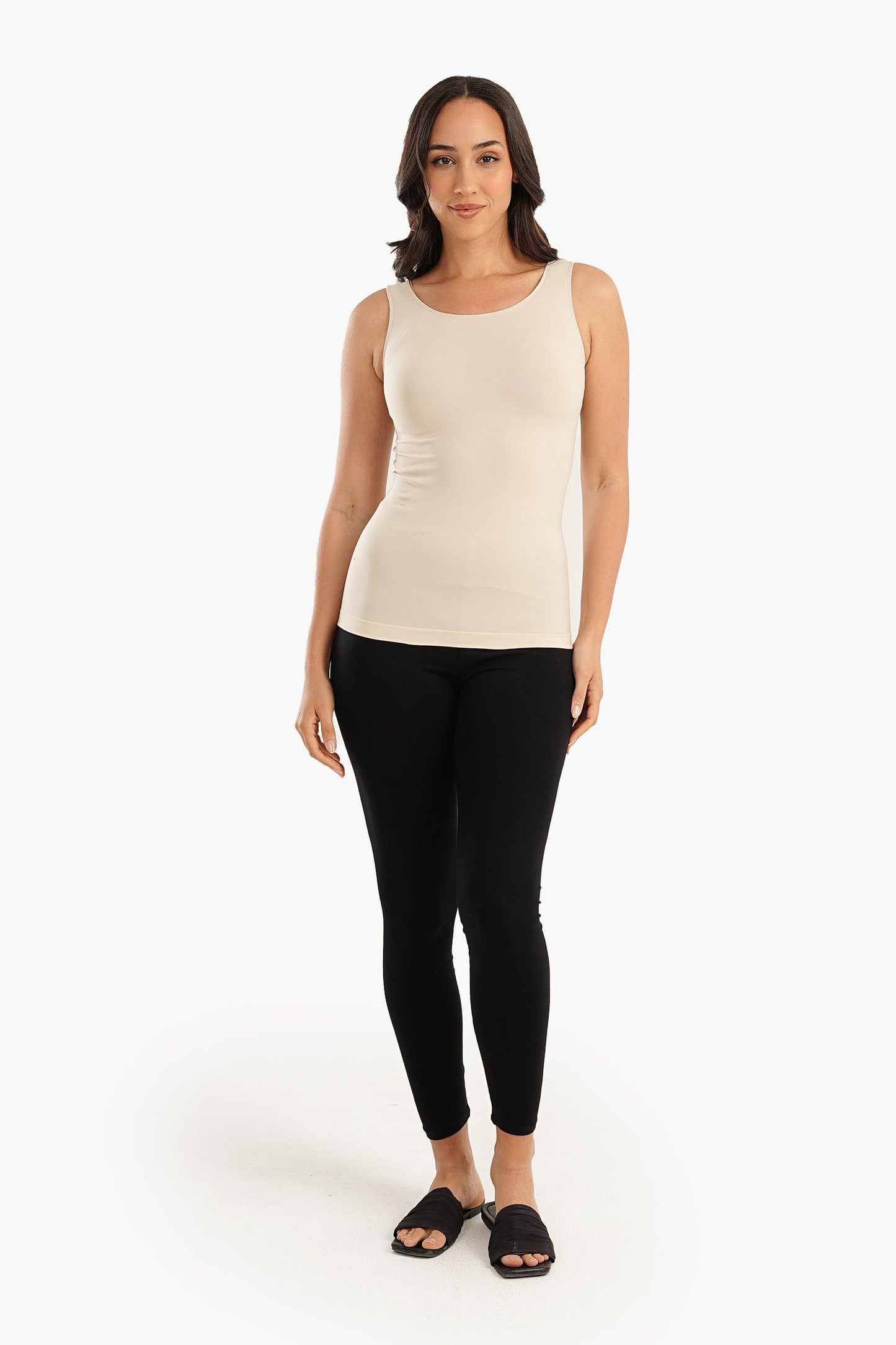 Carina Microfiber Sleeveless Tank Top