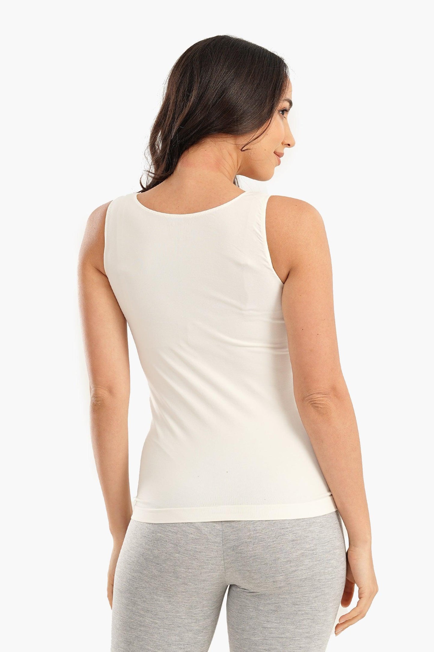 Carina Microfiber Sleeveless Tank Top