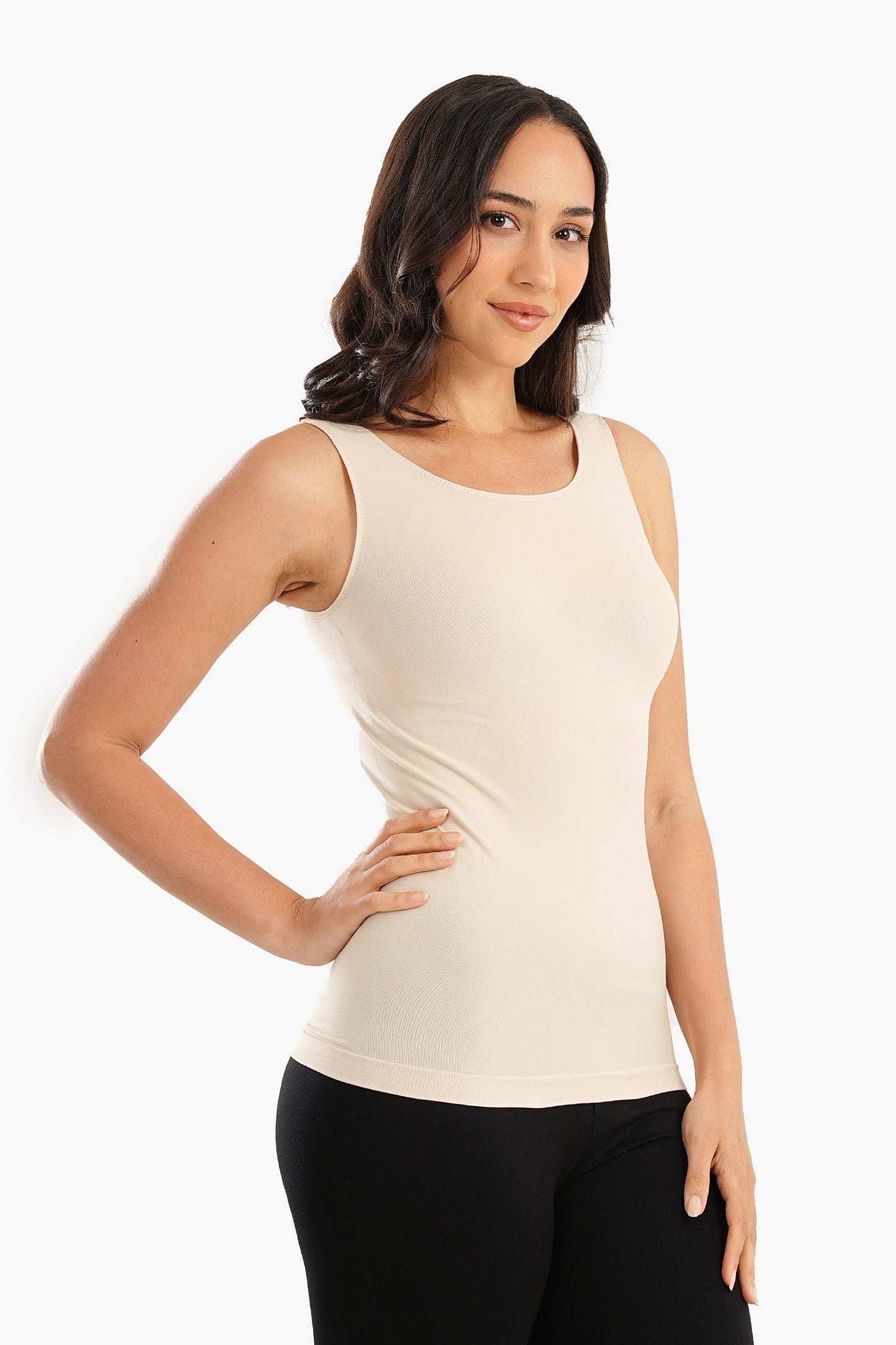 Carina Microfiber Sleeveless Tank Top