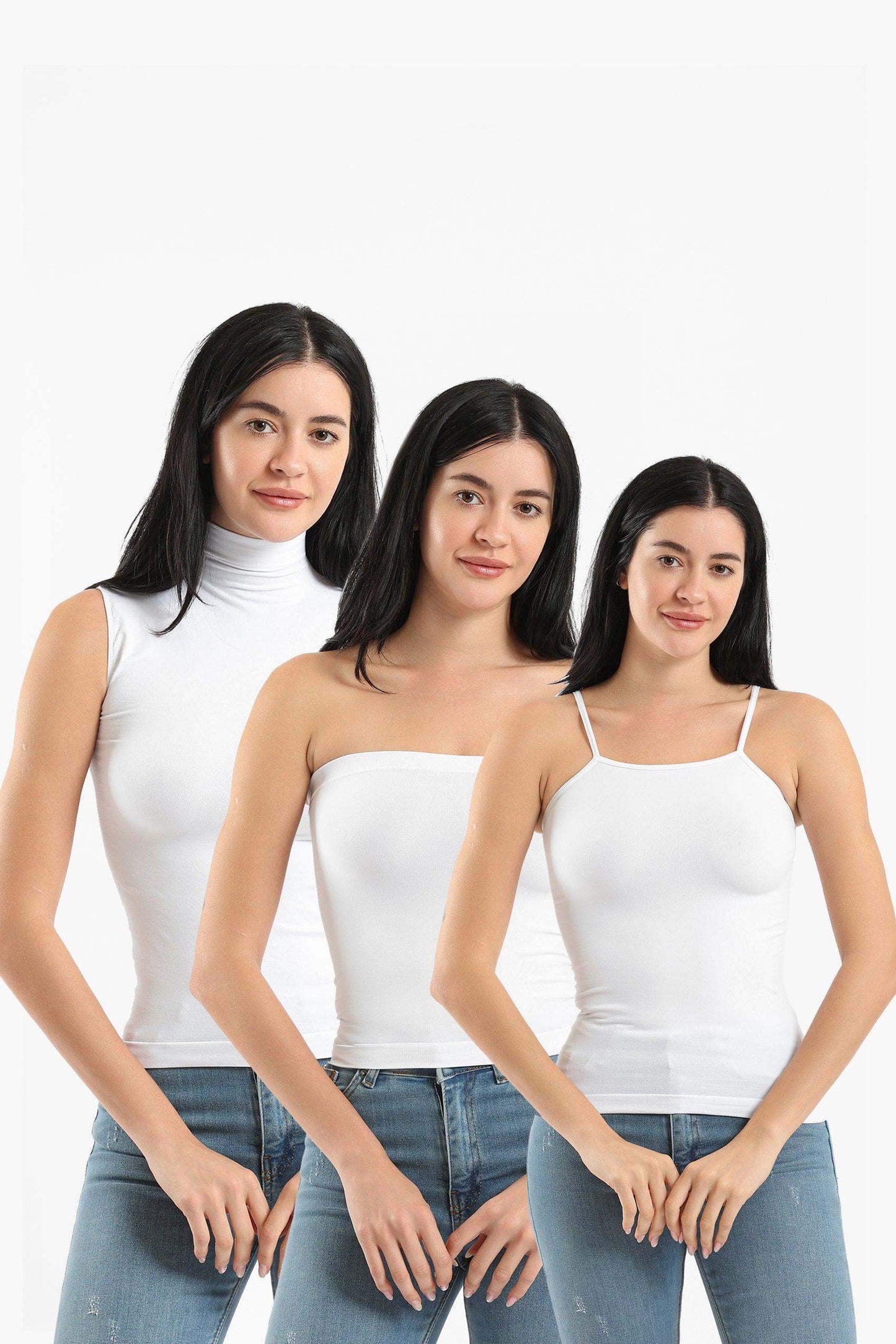 Microfiber Tank Tops (Pack of 3) - Carina - ??Ã¢â‚¬â„¢????????ÃƒÂ±??Ã¯Â¿Â½ÃƒÂ¿??Ã†â€™?ÃƒÂ¿????