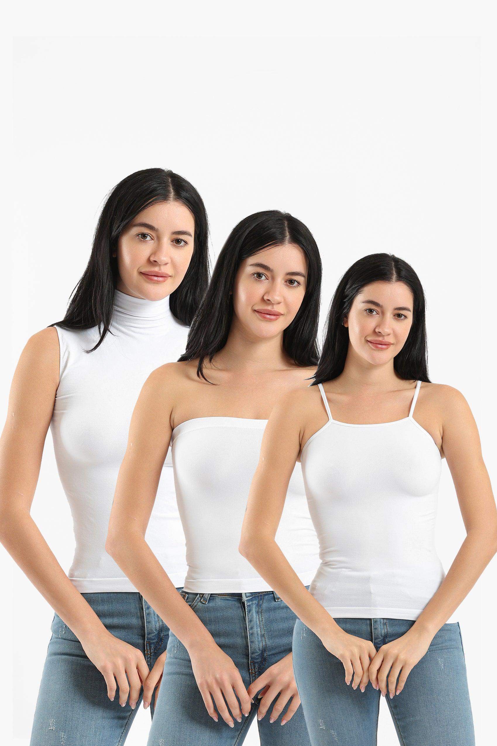 Microfiber Tank Tops (Pack of 3) - Carina - ??Ã¢â‚¬â„¢????????ÃƒÂ±??Ã¯Â¿Â½ÃƒÂ¿??Ã†â€™?ÃƒÂ¿????