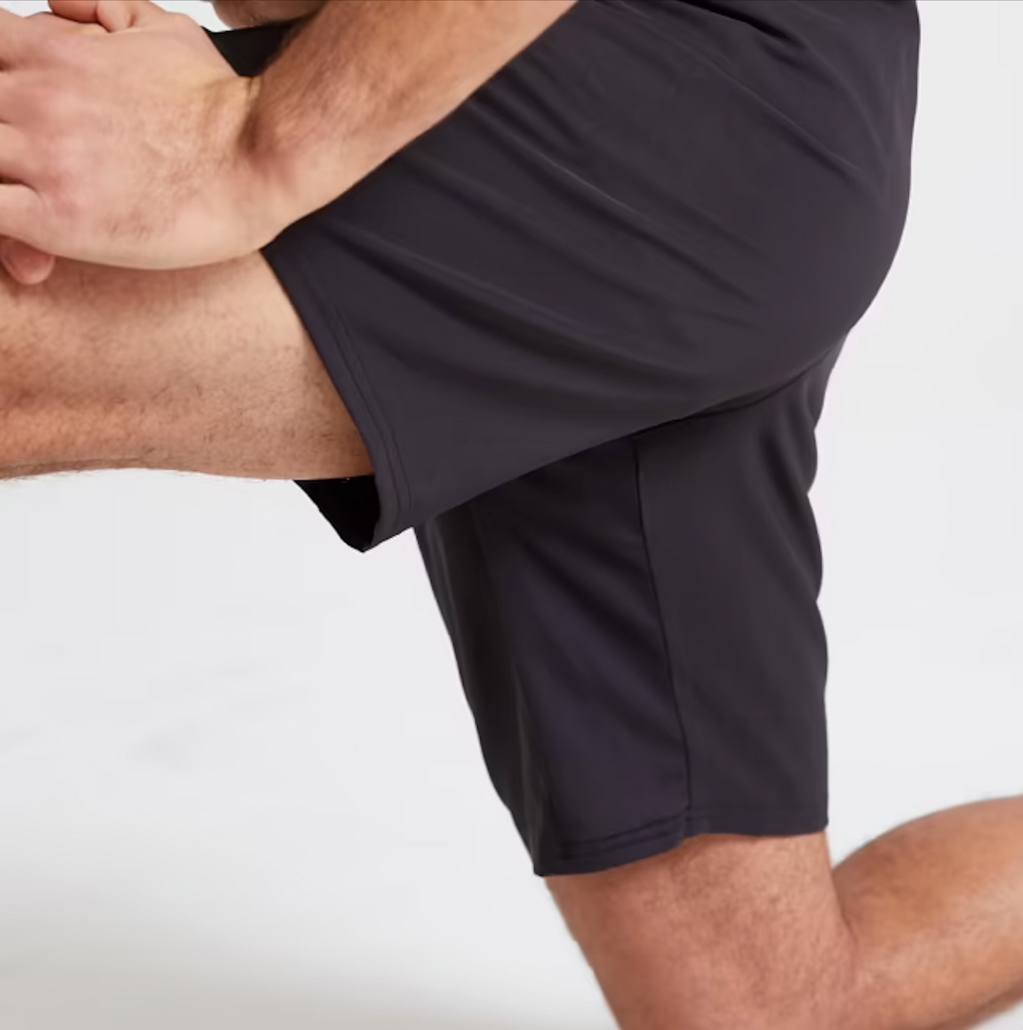 Black Plain Training Short