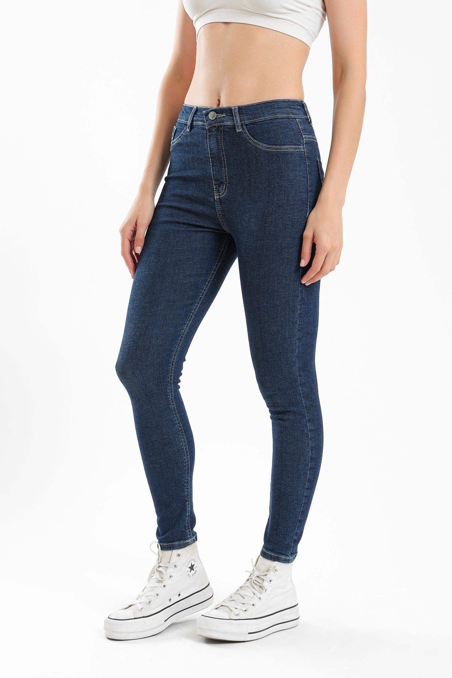 Carina Mid-Rise Slim Fit Jeans