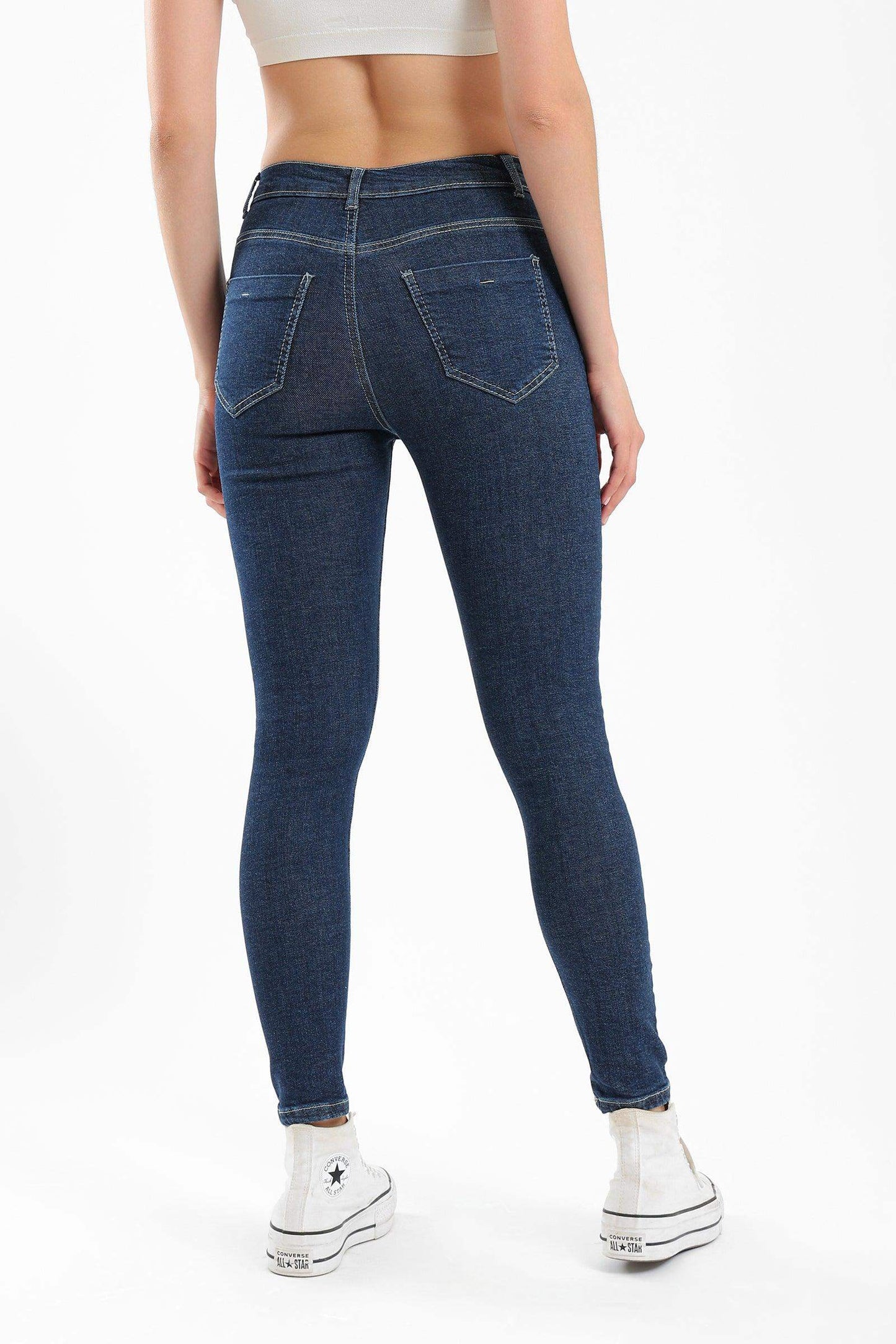 Carina Mid-Rise Slim Fit Jeans