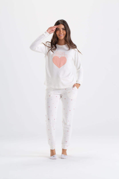 Carina Mon Amour Printed Pyjama Set