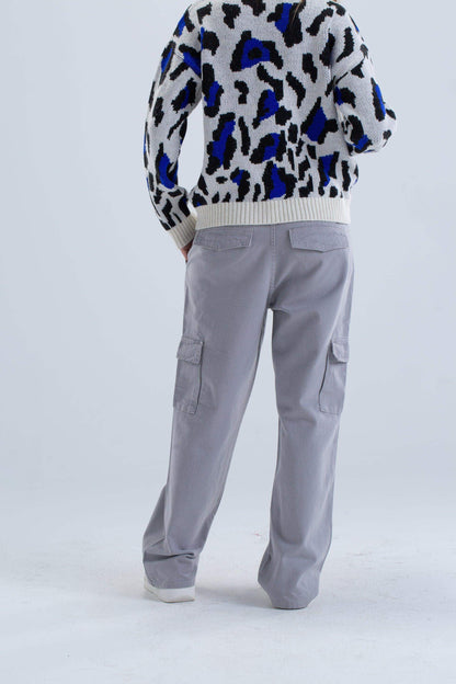 بنطال باراشوت متعدد الجيوب