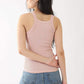 Carina Narrow Cut Ribbed Tank Top