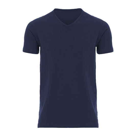 Cotton V-Neck Basic T-Shirt