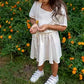 Mrgd Belted Dress for Girls