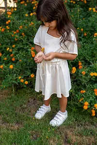 Mrgd Belted Dress for Girls