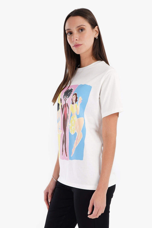 Carina Front Print Lounge T-Shirt