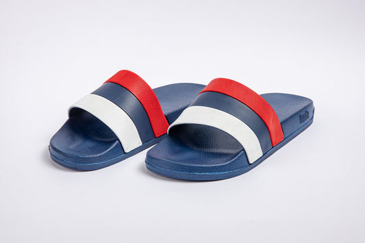 Onda Kyiv Tri-Tone Open Toe Slides