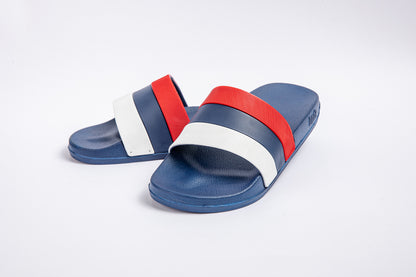 Kyiv Tri-Tone Open Toe Slides