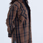 Carina Oversized Checkered Shirt