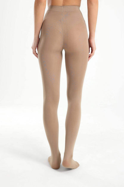 عبوة من 2 جوارب طويلة غير شفافة