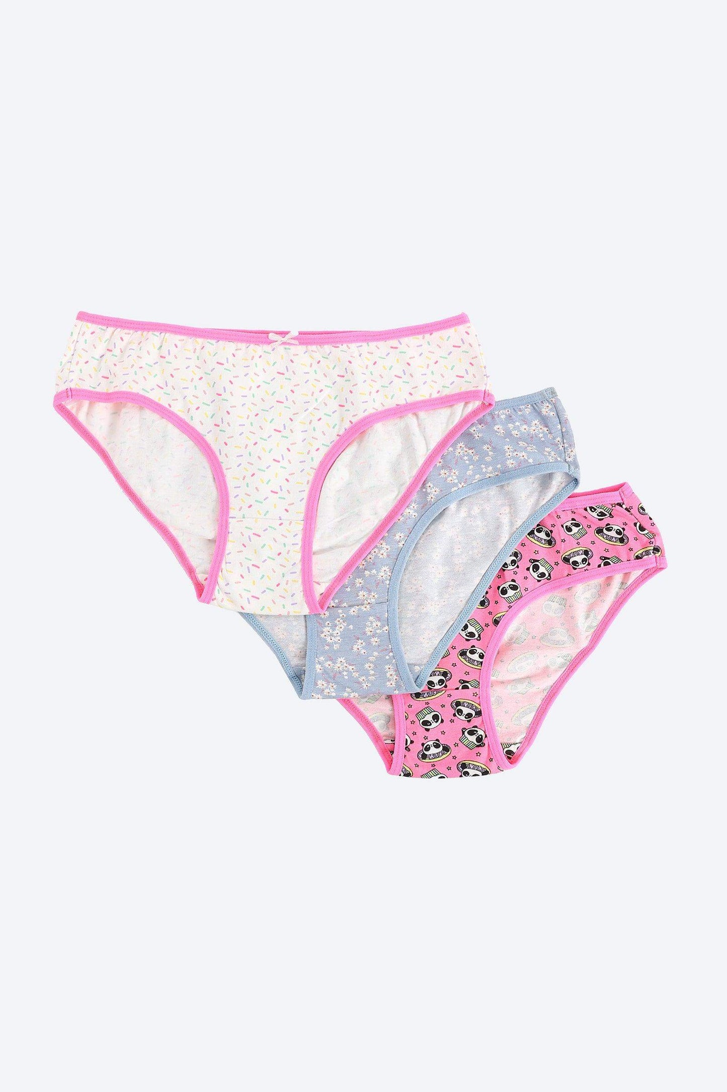 Pack of 3 Colored Bikini Panties - Carina - ??Ã¢â‚¬â„¢????????ÃƒÂ±??Ã¯Â¿Â½ÃƒÂ¿??Ã†â€™?ÃƒÂ¿????