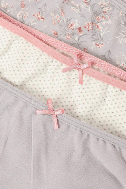 Pack of 3 Colored Brief Panties - Carina - ??Ã¢â‚¬â„¢????????ÃƒÂ±??Ã¯Â¿Â½ÃƒÂ¿??Ã†â€™?ÃƒÂ¿????