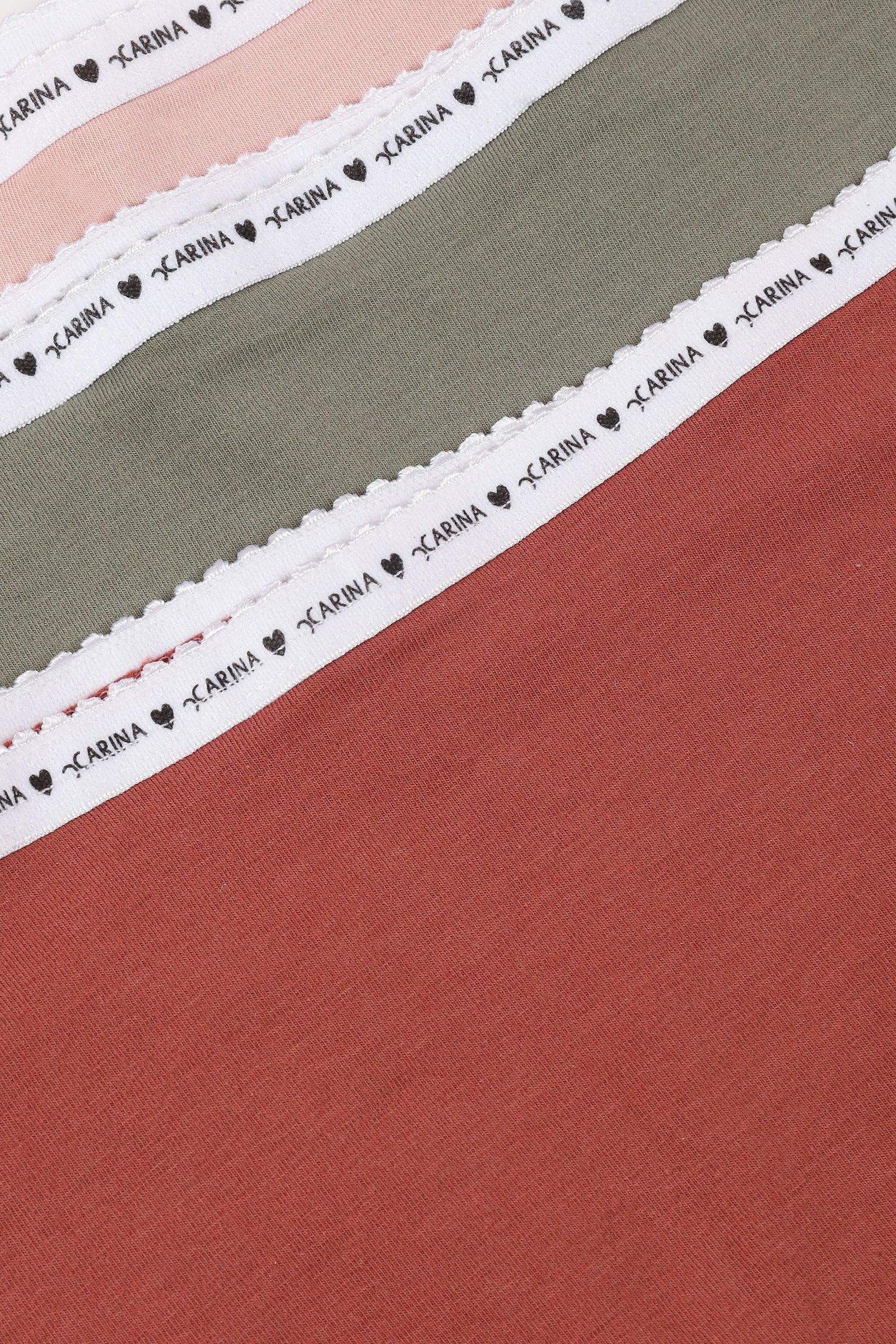 Pack of 3 Colored Full Brief - Carina - ??Ã¢â‚¬â„¢????????ÃƒÂ±??Ã¯Â¿Â½ÃƒÂ¿??Ã†â€™?ÃƒÂ¿????