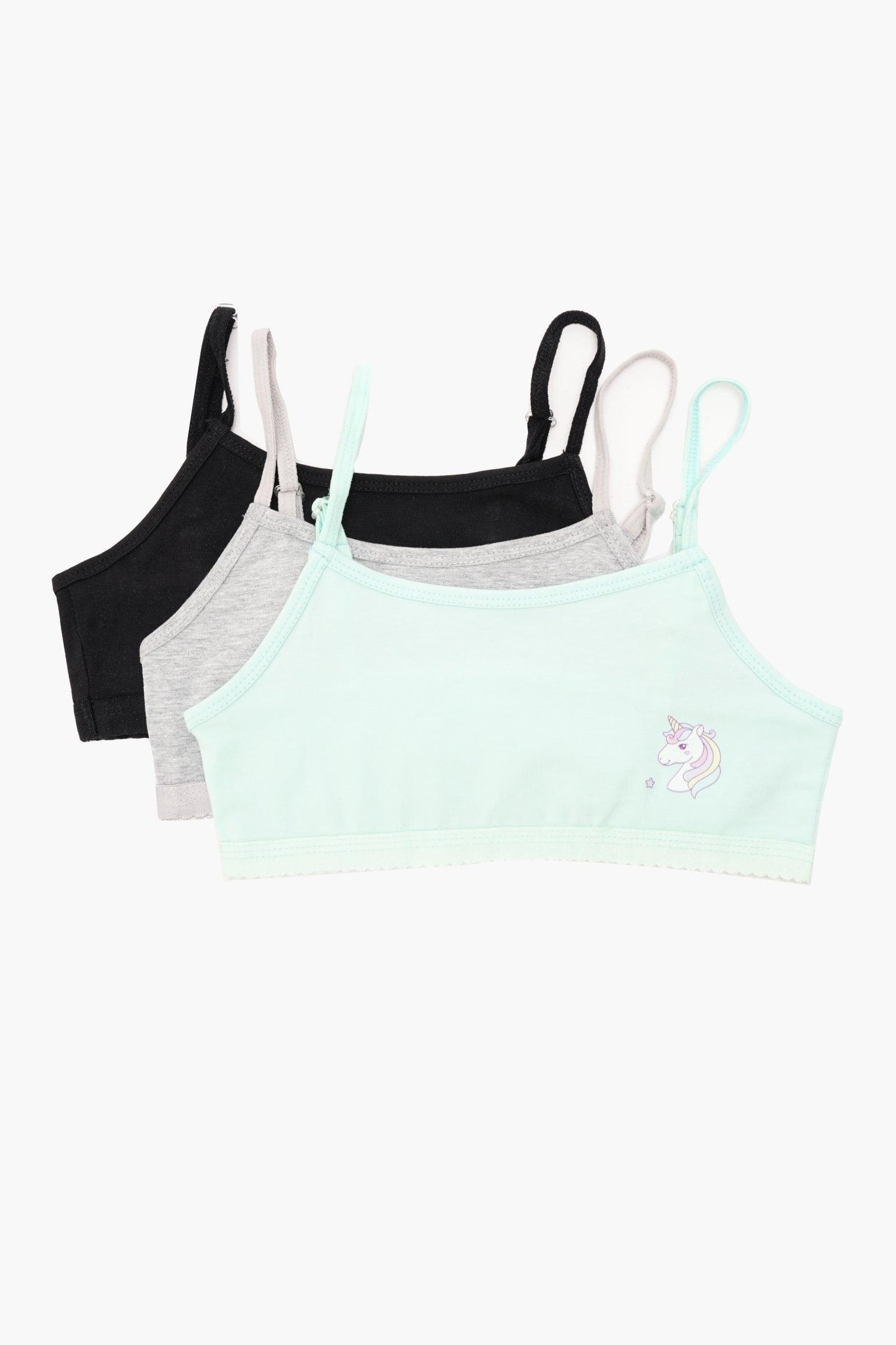 Pack of 3 Bralette for Girls