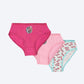 Carina Pack of 3 Brief Panties for Girls