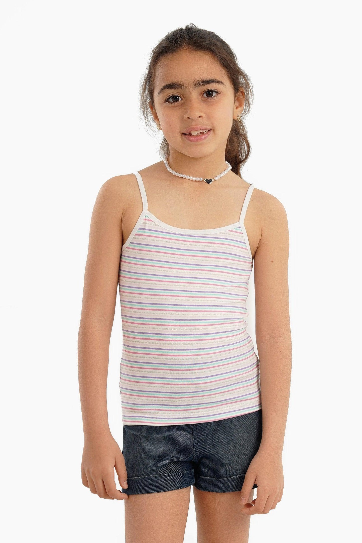 Pack of 3 Cami Tops for Girls