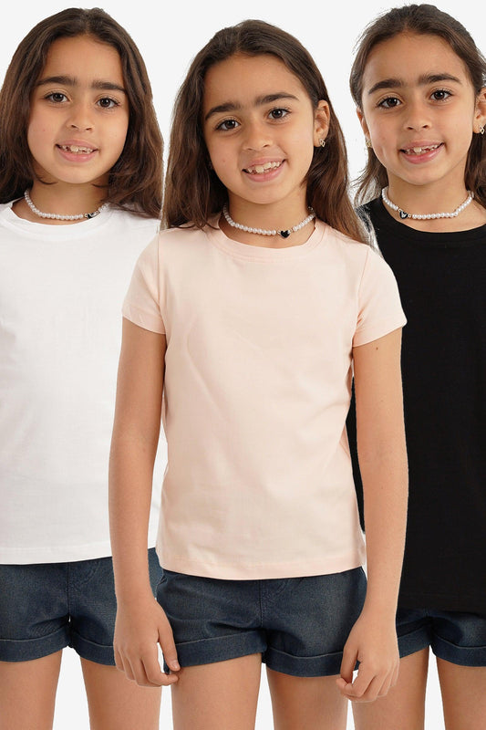 Pack of 3 Girly Short Sleeves Top - Carina - ??Ã¢â‚¬â„¢????????ÃƒÂ±??Ã¯Â¿Â½ÃƒÂ¿??Ã†â€™?ÃƒÂ¿????