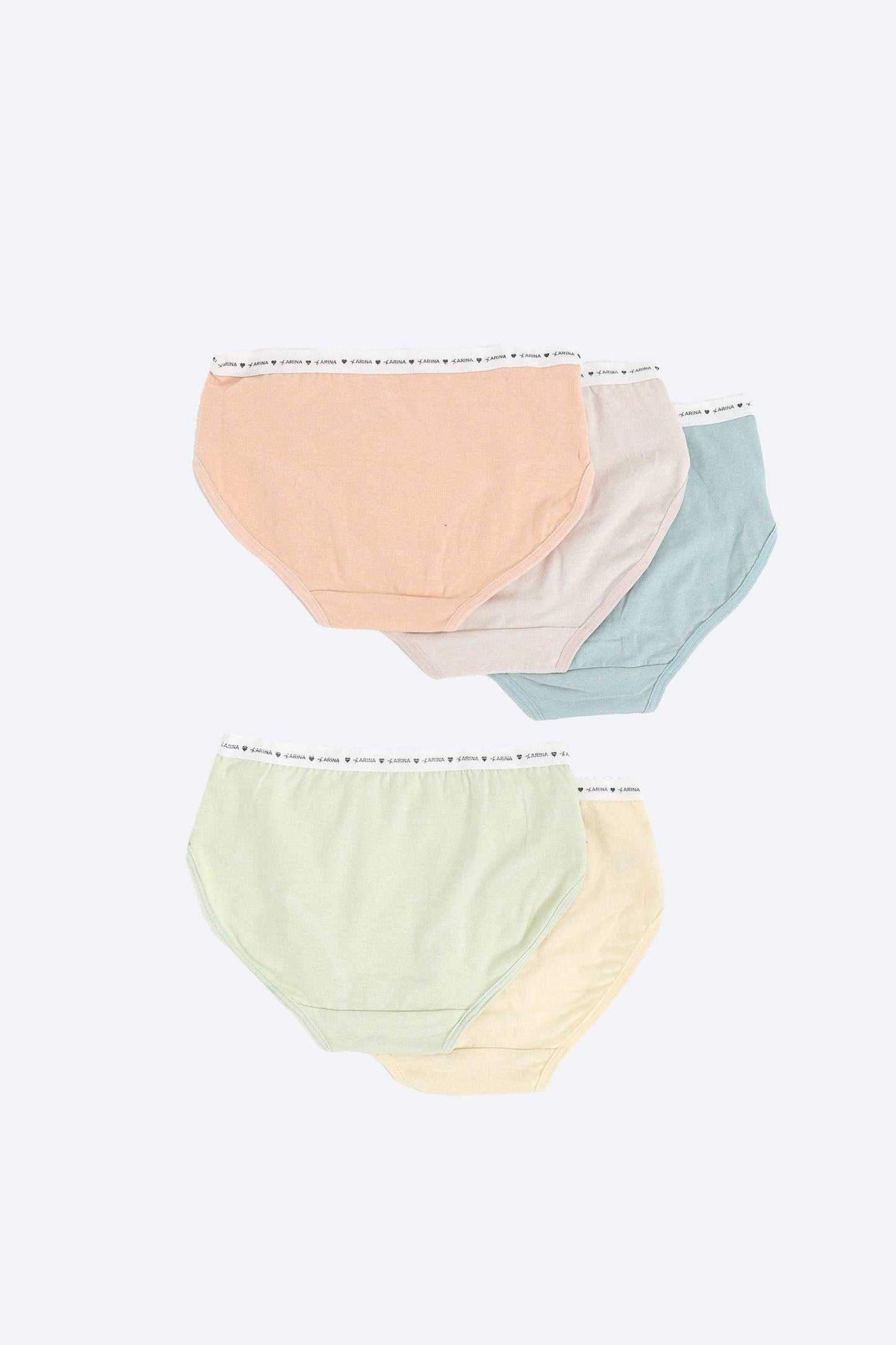 Pack of 5 Girly Brief Panties - Carina - ??Ã¢â‚¬â„¢????????ÃƒÂ±??Ã¯Â¿Â½ÃƒÂ¿??Ã†â€™?ÃƒÂ¿????