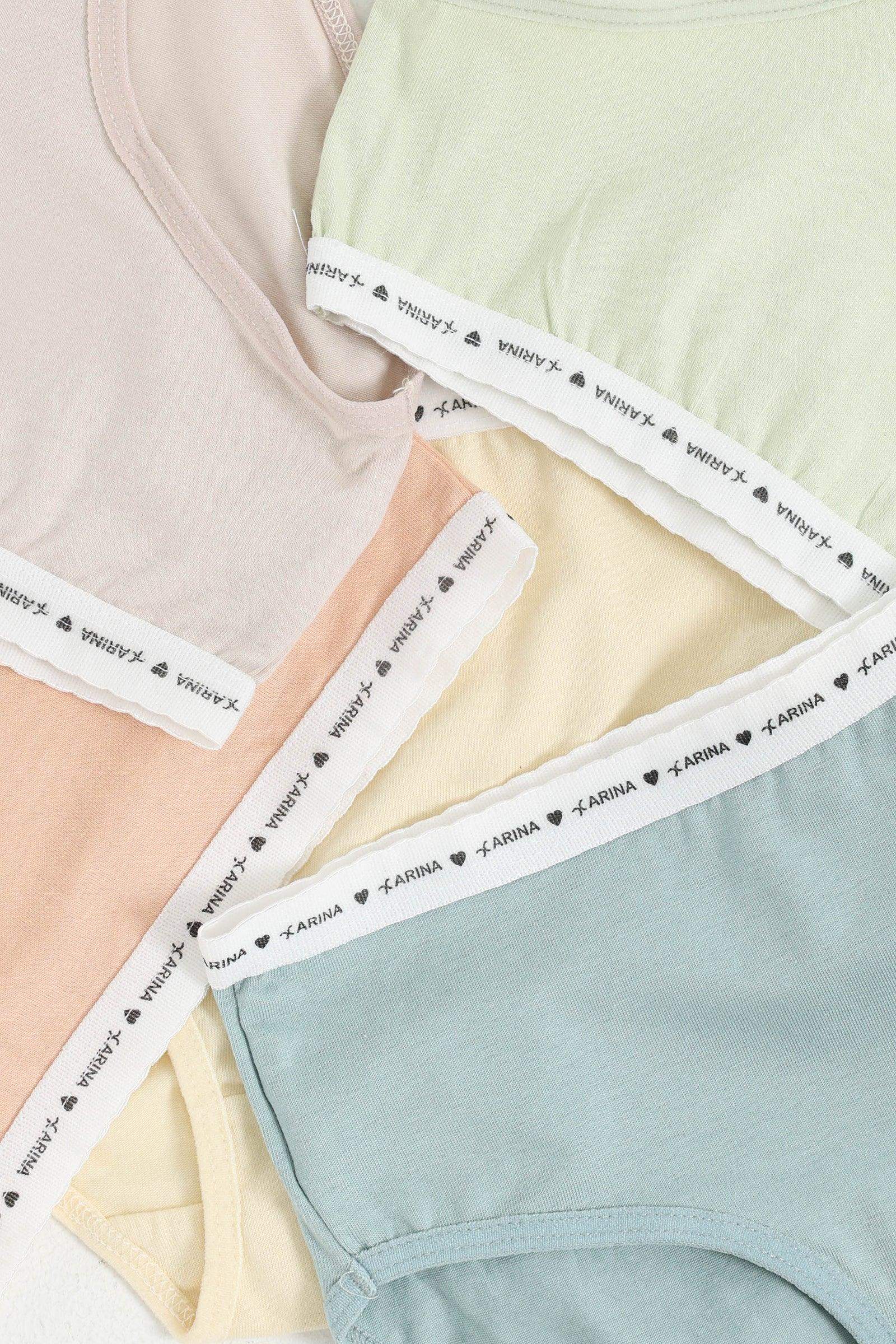 Pack of 5 Girly Brief Panties - Carina - ??Ã¢â‚¬â„¢????????ÃƒÂ±??Ã¯Â¿Â½ÃƒÂ¿??Ã†â€™?ÃƒÂ¿????