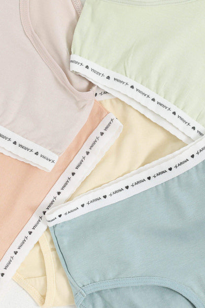 Pack of 5 Girly Brief Panties - Carina - ??Ã¢â‚¬â„¢????????ÃƒÂ±??Ã¯Â¿Â½ÃƒÂ¿??Ã†â€™?ÃƒÂ¿????