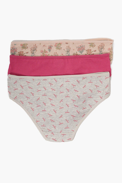 مجموعة من 7 سراويل بيكيني ملونة