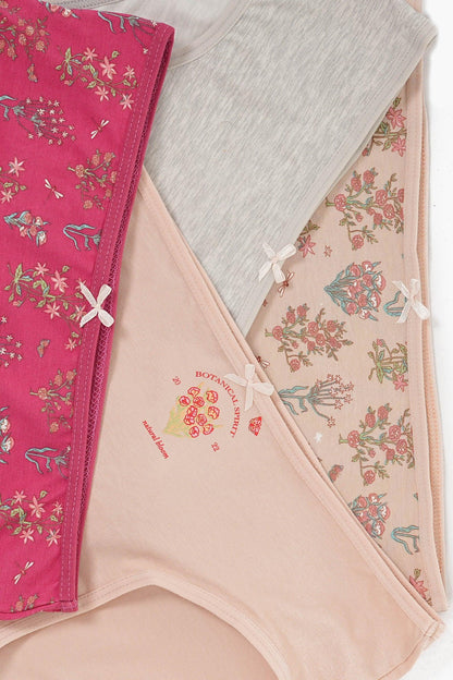 مجموعة من 7 سراويل داخلية ملونة