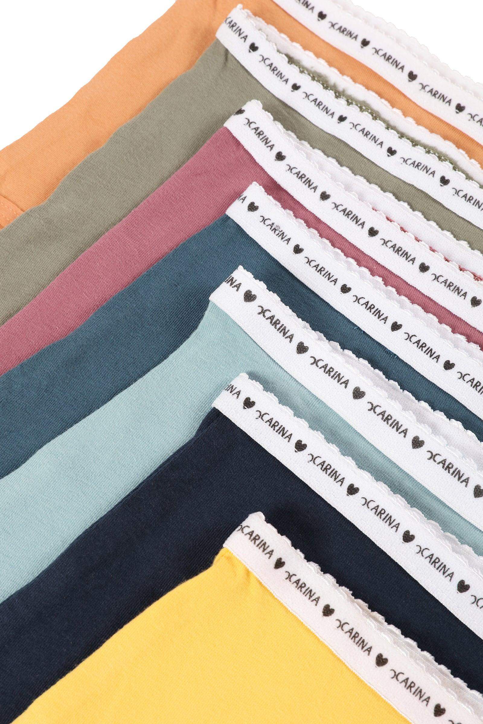 Pack of 7 Colored Full Brief - Carina - ??Ã¢â‚¬â„¢????????ÃƒÂ±??Ã¯Â¿Â½ÃƒÂ¿??Ã†â€™?ÃƒÂ¿????