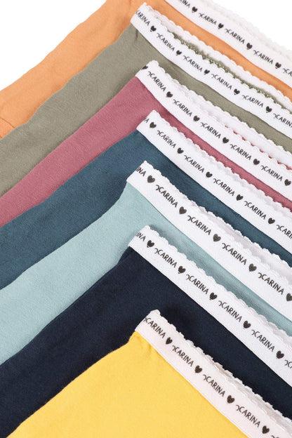 Pack of 7 Colored Full Brief - Carina - ??Ã¢â‚¬â„¢????????ÃƒÂ±??Ã¯Â¿Â½ÃƒÂ¿??Ã†â€™?ÃƒÂ¿????