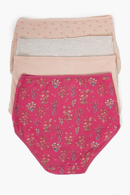 مجموعة من 7 سراويل داخلية كاملة ملونة