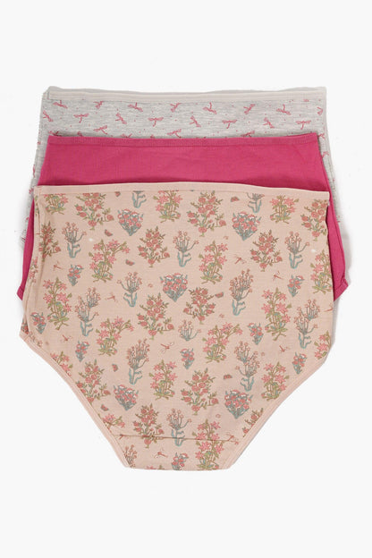 مجموعة من 7 سراويل داخلية كاملة ملونة