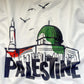 Viga White Palestine Soccer T-Shirt for Boys