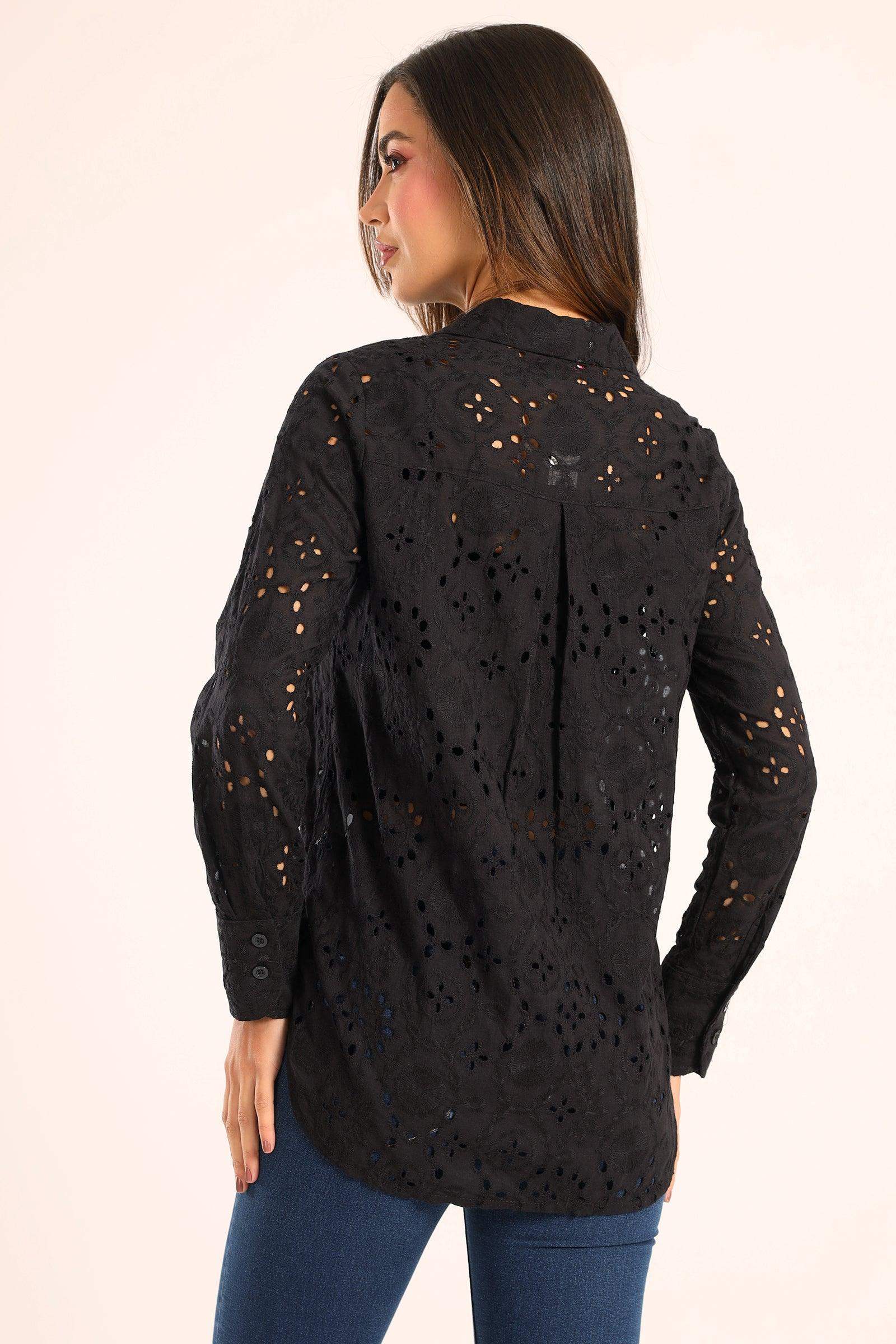 Perforated Long Sleeves Shirt - Carina - ??√É¬¢√¢‚Äö¬¨√¢‚Äû¬¢????????√É∆í√Ç¬±??√É¬Ø√Ç¬ø√Ç¬Ω√É∆í√Ç¬ø??√É‚Ä†√¢‚Ç¨‚Ñ¢?√É∆í√Ç¬ø????
