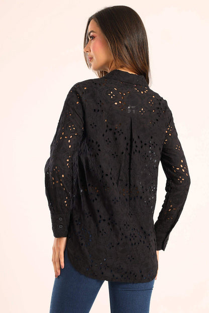 Perforated Long Sleeves Shirt - Carina - ??√É¬¢√¢‚Äö¬¨√¢‚Äû¬¢????????√É∆í√Ç¬±??√É¬Ø√Ç¬ø√Ç¬Ω√É∆í√Ç¬ø??√É‚Ä†√¢‚Ç¨‚Ñ¢?√É∆í√Ç¬ø????