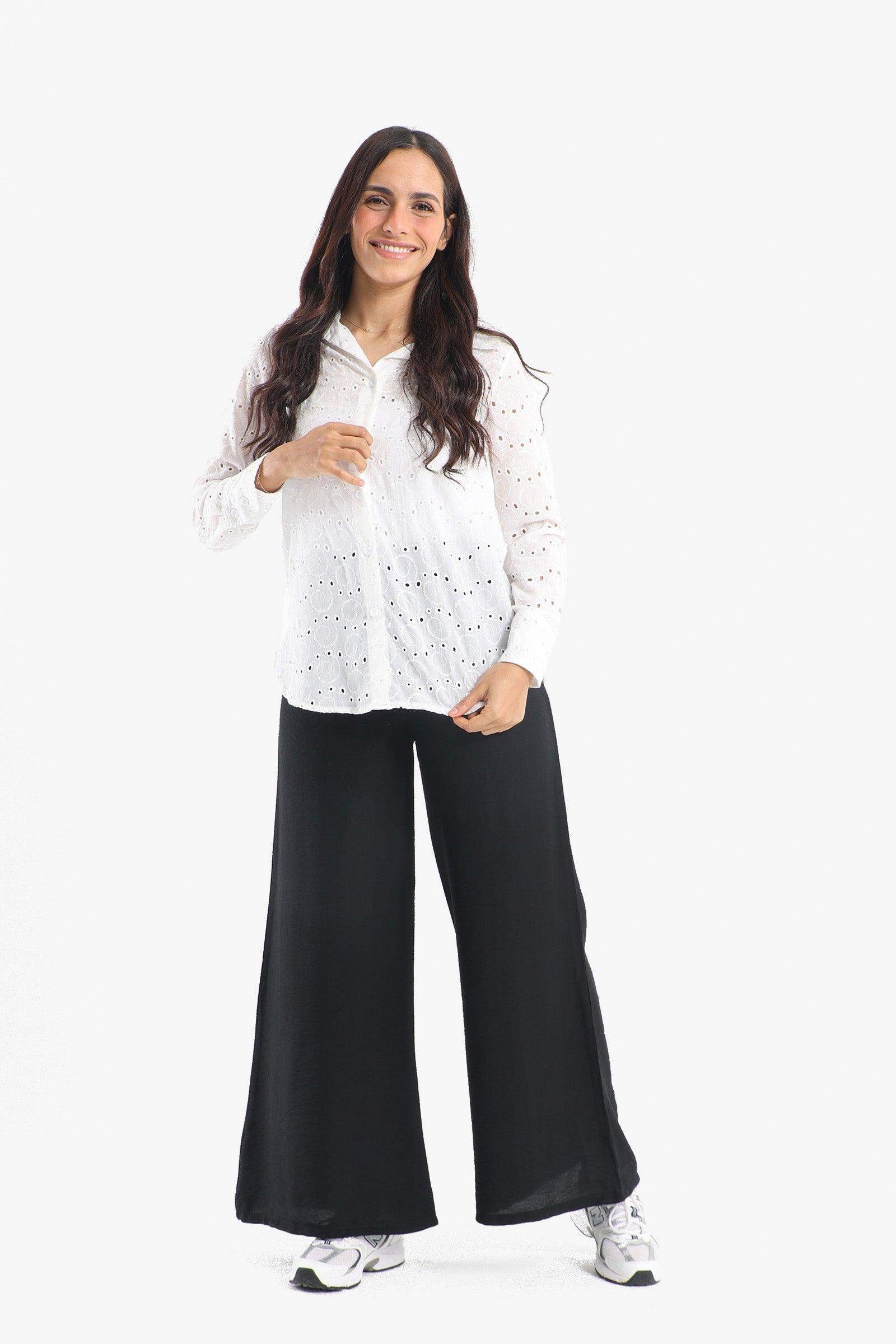 Perforated Long Sleeves Shirt - Carina - ??√É¬¢√¢‚Äö¬¨√¢‚Äû¬¢????????√É∆í√Ç¬±??√É¬Ø√Ç¬ø√Ç¬Ω√É∆í√Ç¬ø??√É‚Ä†√¢‚Ç¨‚Ñ¢?√É∆í√Ç¬ø????